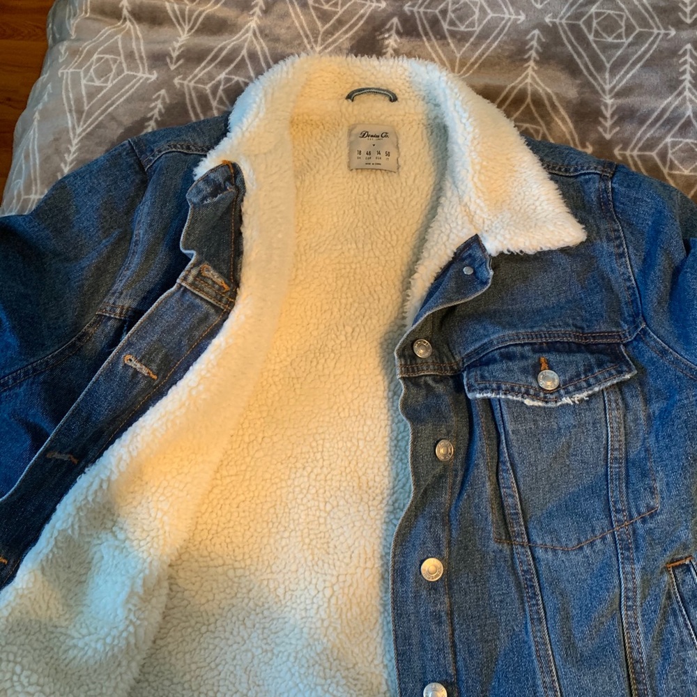 Jean Jacket with Sherpa